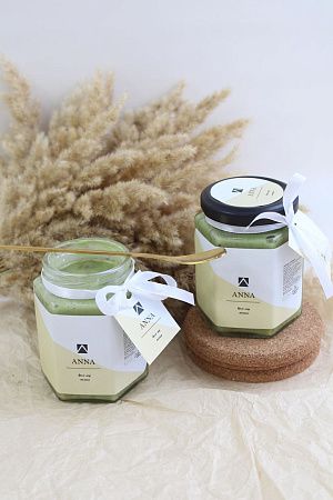 Крем-мёд с логотипом 250 гр. с лентой и биркой (вкусы в ассортименте)