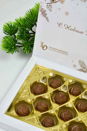 Набор конфет «Ореховое ассорти» с вашим логотипом.