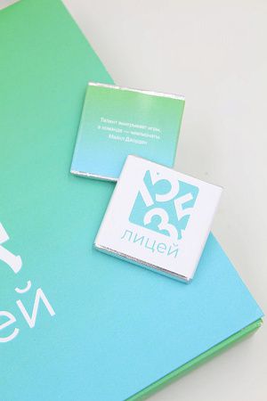 Набор шоколада с логотипом “Книга 24”