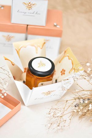 Подарочный набор "Куб" мёд 250г 