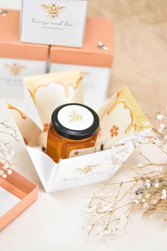 Подарочный набор "Куб" мёд 250г 