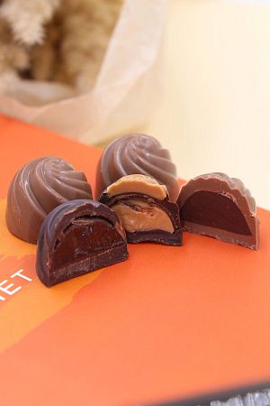 Набор конфет «Ассорти 3 вкуса» с вашим логотипом