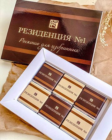 Набор шоколада с логотипом “Пенал”